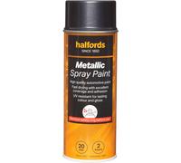 Halfords M1-390 Grey Metallic Car Spray Paint - 400ml