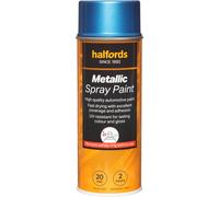 Halfords M3-520 Blue Metallic Car Spray Paint - 400ml