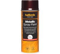 Halfords M4-030 Red Metallic Car Spray Paint - 400ml