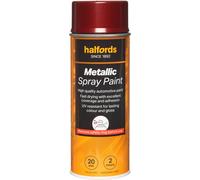 Halfords M4-100 Red Metallic Car Spray Paint - 400ml