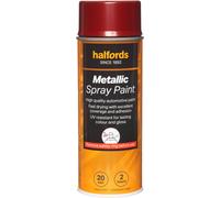 Halfords M4-120 Red Metallic Car Spray Paint - 400ml