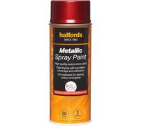 Halfords M4-130 Red Metallic Car Spray Paint - 400ml
