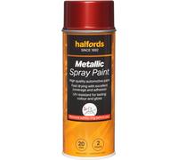 Halfords M4-140 Red Metallic Car Spray Paint - 400ml