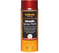 Halfords M4-150 Red Metallic Car Spray Paint - 400ml