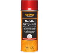 Halfords M4-190 Red Metallic Car Spray Paint - 400ml
