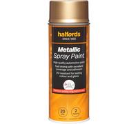 Halfords M5-110 Gold Metallic Car Spray Paint - 400ml
