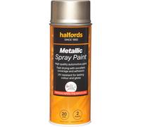 Halfords M5-190 Gold Metallic Car Spray Paint - 400ml