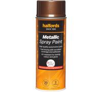 Halfords M6-030 Brown Metallic Car Spray Paint - 400ml