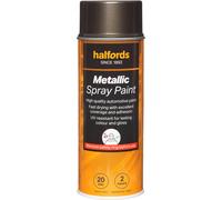 Halfords M6-050 Brown Metallic Car Spray Paint - 400ml