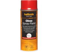 Halfords S4-150 Red Gloss Car Spray Paint - 400ml