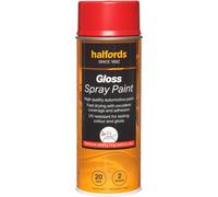Halfords S4-170 Red Gloss Car Spray Paint - 400ml