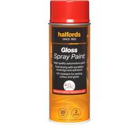 Halfords S4-270 Red Gloss Car Spray Paint - 400ml