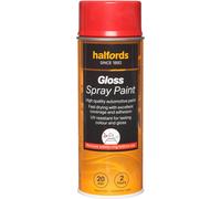 Halfords S4-280 Red Gloss Car Spray Paint - 400ml
