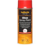 Halfords S4-290 Red Gloss Car Spray Paint - 400ml