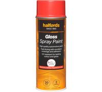 Halfords S4-310 Red Gloss Car Spray Paint - 400ml
