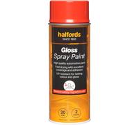 Halfords S4-380 Red Gloss Car Spray Paint - 400ml