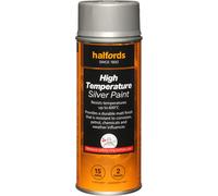 Halfords Very High Temp Paint Alum 400 ml