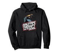Halfpipe Sessions For The Soul BMX Rider Freestyle Pullover Hoodie