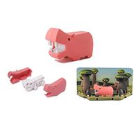 HALFTOYS HA005 Collectibles Magnetic Animals Play Sets, Lion 3D Jigsaw Puzzle Blocks, STEM Educational Take Apart Toys Gift for Toddler & Kids 3+ Years (Hippo)