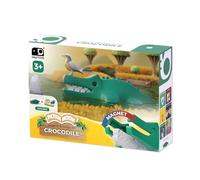 Halftoys Picture Book | Illustrated Story & Magnetic 3D Puzzle Toy | Multi-Sensory Learning | Safe, Durable & Washable | Perfect for Little Hands (Crocodile)