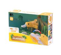 Halftoys Single Animal - Platypus | Magnetic 3D Puzzle Toy | Multi-Sensory Learning | Safe, Durable & Washable | Perfect for Little Hands
