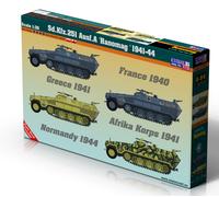Halftruck Sd.Kfz.251 Ausf.A "Hanomag" 1941-44 # Scale 1/35 # MISTERCRAFT G-94