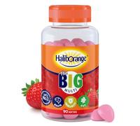 Haliborange Big Multivitamin | Vitamin A | Vitamin D | Calcium | Strawberry | 90