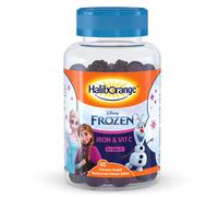 Haliborange Disney Frozen Iron & Vit C Blackcurrant Flavour 60 Gummies 60 Gummy