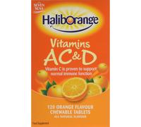 Haliborange Kids A, C and D Orange tablets 120