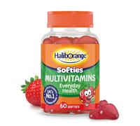 Haliborange Kids Multivitamin Fruit Softies, 60 Chewable Vitamins | Children's Daily Multivitamins with Essential Vitamins, Tasty Fruit Flavours, Everyday Nutrition & Immune Support