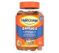 Haliborange Kids Vitamins Omega-3 and Multivitamin Orange Softies, Pack of 60