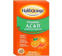 Haliborange A,C & D Vitamins 60 Chewable Tablets