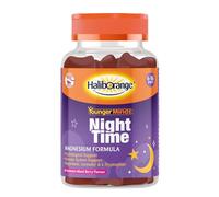 Haliborange YoungerMinds Night-time Gummies for Kids 6-16 | Sugar-Free Sleep Support with Magnesium, L-Tryptophan, B6 & Lavender | Promotes Relaxation & Bedtime Routine - 60 Gummies