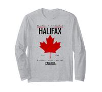 Halifax Canada Flag Long Sleeve T-Shirt