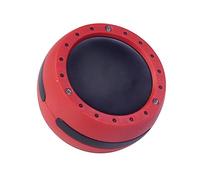 Halilit Hi-Lo Hand Shaker. Hand Percussion Musical Instrument. Percussionists of All Levels. Teens & Adults. Durable Easy Grip (Red)