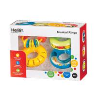 Halilit Musical Rings Baby Rattle Set