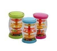 Halilit Rainboshaker Musical Instrument. Small Rainmaker Musical Toys For Kids & Toddlers. Rain Stick Suitable for Baby Boys & Girls from 3 months + (Colours Vary) Pack of 1