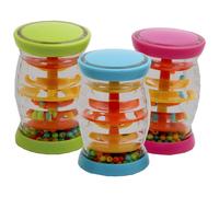 Halilit Rainboshaker Musical Instrument Small Rainmaker Musical Toys Kids Toddlers Rain Stick Suitable Baby Boys Girls 3 months Colours Vary Pack 1