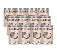 Halisco Coconut Margarita - 12 Pack - Ready-to-Drink Premium Cocktails - 150ml Cans - Vegan & Gluten-Free - Natural Ingredients - 6.7% ABV