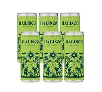 Halisco Lime Seltzer - 6 Pack - Sparkling Agave Spirit Drink - 250ml Cans - 4.5% ABV - 60 Calories - Gluten-Free, Vegan, and Naturally Flavoured