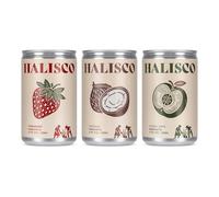 Halisco Margarita Cocktail Cans - 3 Pack - Includes Strawberry, Coconut & Cloudy Apple - Ready-to-Drink Premium Margaritas - Vegan & Gluten-Free - 6.7% ABV, 150ml Each
