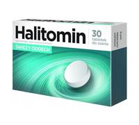 HALITOMIN - 30 lozenges - Helps Maintain Fresh Breath for Longer and Leave a Pleasant Sensation of Freshness in The Mouth