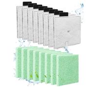 Haliya CF2 Filter Service Pack 8+8pc for Interpet | replacement kit for fish tank, aquarium filter cartridges, for CF2 systems, easy to install, keeps water clean