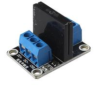 HALJIA 1 Channel 5V Solid State Relay Module With Resistive Fuse Compatible with Arduino Uno Duemilanove MEGA2560 MEGA1280 Raspberry Pi ARM DSP PIC