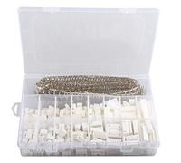 HALJIA 1220Pcs 2.54mm JST-XHP JST Connector Kit 2.54mm PCB Connector Dupont Pitch Terminal Headers, JST-XHPX 2/3/4/5/6/7/8/9Pin Housing Adapter Cable Connector Socket Male and Female Assortment Kit