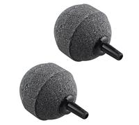 HALJIA 2PCS 40 mm Fish Tank Ball Bubble Air Stones Diffuser for Fish Tank Aquarium Hydroponics Pump
