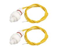 HALJIA 2PCS ZP2508 Mini Liquid Water Level Sensor Vertical Float Switch Tank Liquid Water Sensor Floating Switches L = 25mm