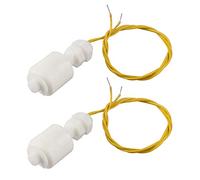 HALJIA 2PCS ZP4510 Mini Liquid Water Level Sensor Vertical Float Switch Tank Liquid Water Sensor Floating Switches for Aquarium Pump Control L = 45mm