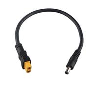 HALJIA 30CM DC5521 Male to XT60 Female Power Cable DC Connector to XT60 Adapter 5.5 x 2.1mm Charging Cable for Drones FPV Monitor Power Portable Charging Stations Electric Solar Panels RV Boats
