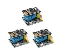 HALJIA 3PCS ESP8266 ESP-01S Serial Wireless Transceiver+DHT11 Temperature Humidity Monitor Compatible with Smart Home IOT Arduino DIY Kit
